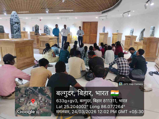 लखीसराय संग्रहालय में 14 दिवसीय पुरातत्व इंटर्नशिप का शुभारंभ, छात्रों को मिला व्यावहारिक प्रशिक्षण